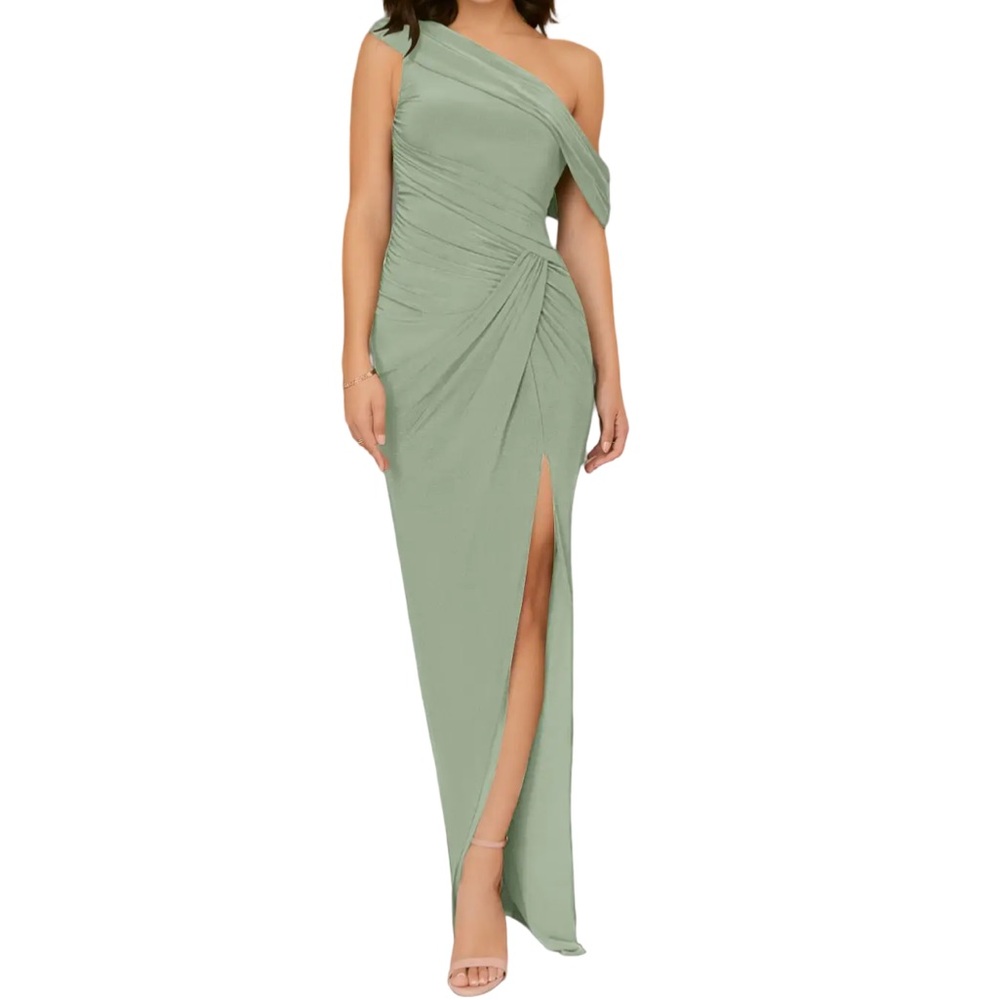 Azazie | Draped Dress